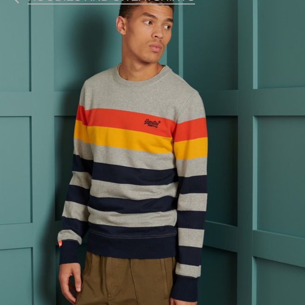 Superdry Orange Label Co. sweatshirt